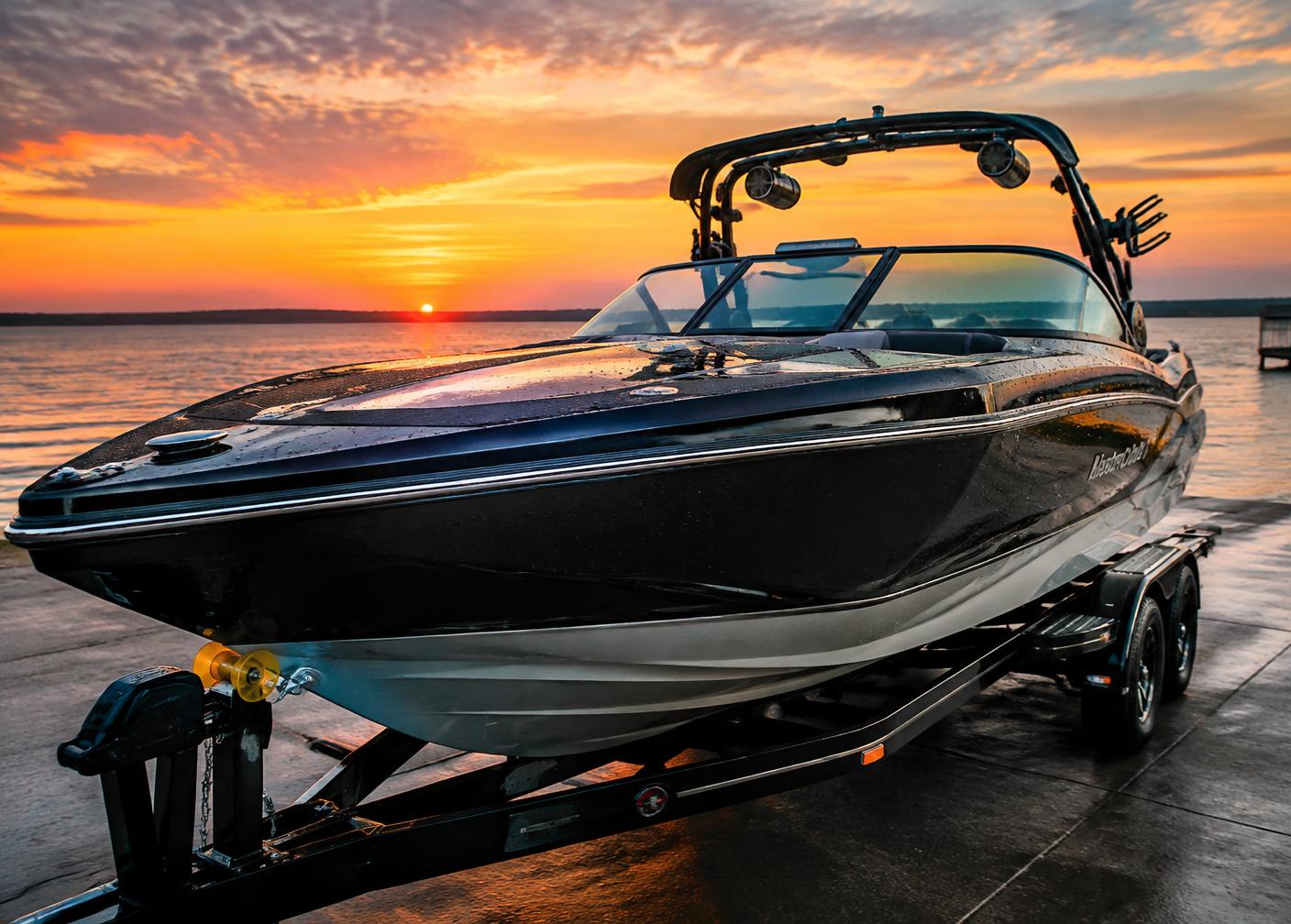 Freshly detailed boats & watercraft